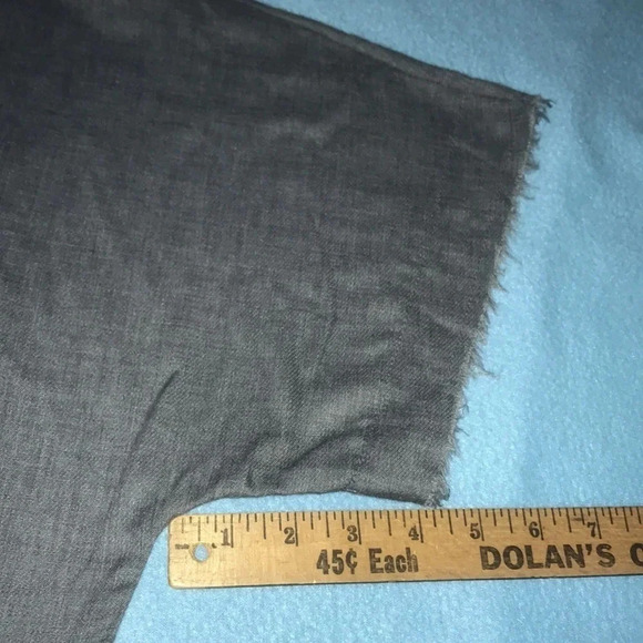 MISSLOOK tunic short sleeve raw edges lightweight v-neck high low gray size 2XL - Picture 8 of 8